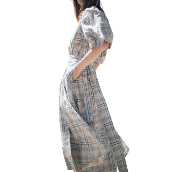 Oak and Fort Boho Midi Dress Size XS - Picture 3 of 6